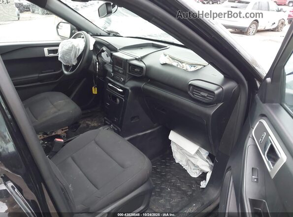 1FM5K8AB1LGD01477 2020 FORD POLICE INTERCEPTOR Black Սալոնի դիմացի տեսք