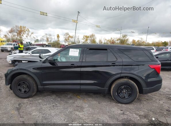 1FM5K8AB1LGD01477 2020 FORD POLICE INTERCEPTOR Black Սալոնի 360 աստիճան տեսք