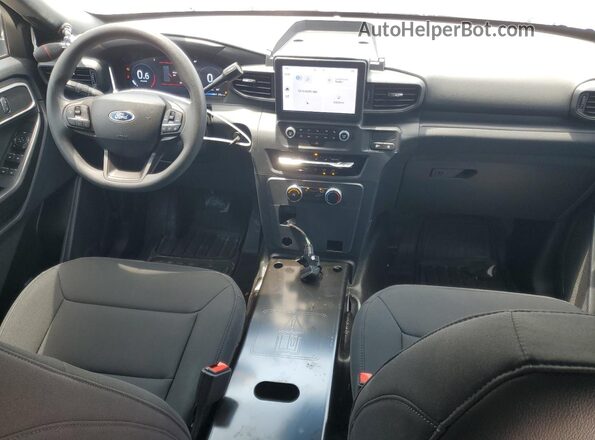1FM5K8AB2SGA34378 2025 FORD FORD EXPLORER White Widok deski rozdzielczej