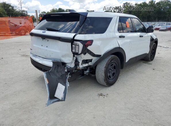 1FM5K8AB2SGA34378 2025 FORD FORD EXPLORER White Tył prawy