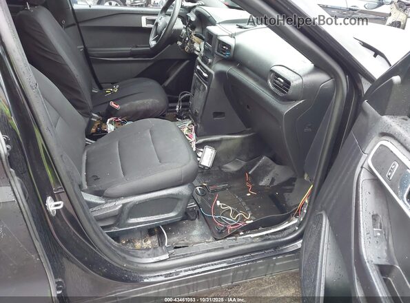 1FM5K8AB3LGA72008 2020 FORD POLICE INTERCEPTOR Черный Вид салона спереди