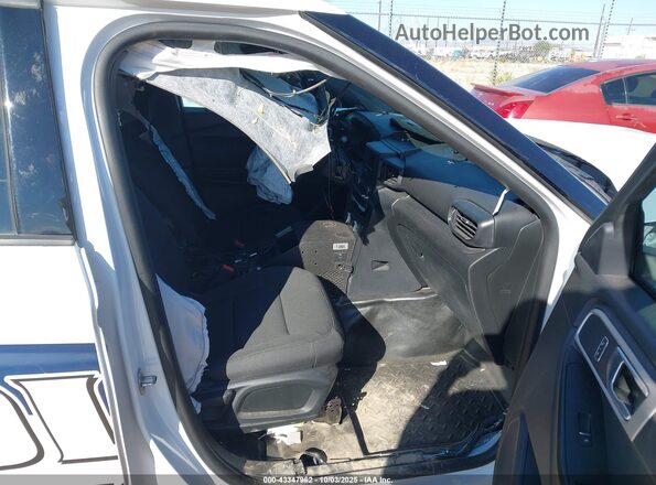 1FM5K8AB3MGA42430 2021 FORD POLICE INTERCEPTOR White Front interior view