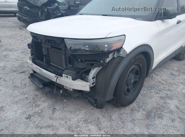 1FM5K8AB4MGA07489 2021 FORD POLICE INTERCEPTOR Белый Вид спереди
