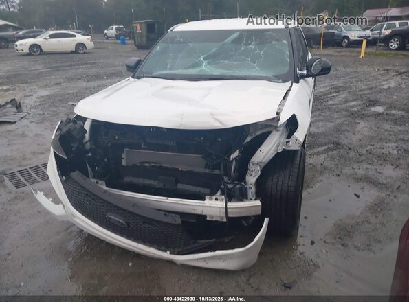 1FM5K8AB5RGA67935 2024 FORD POLICE INTERCEPTOR White Przód lewy
