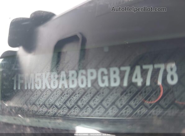 1FM5K8AB6PGB74778 2023 FORD POLICE INTERCEPTOR Black 