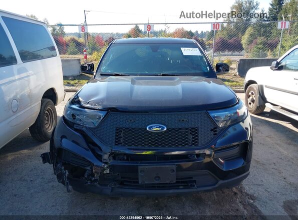 1FM5K8AB7LGA83500 2020 FORD POLICE INTERCEPTOR Black Вид щитка приладів