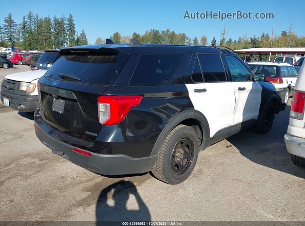 1FM5K8AB7LGA83500 2020 FORD POLICE INTERCEPTOR Black Задня права чверть