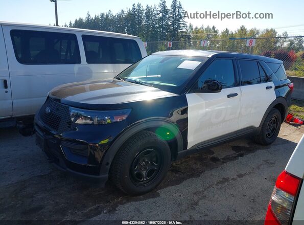 1FM5K8AB7LGA83500 2020 FORD POLICE INTERCEPTOR Black Панорамний вид салону 360°