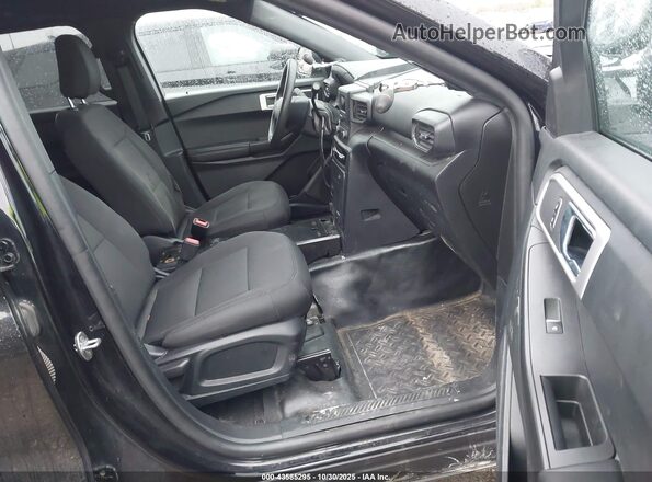 1FM5K8AB7MGA64866 2021 FORD POLICE INTERCEPTOR Black Vista interior delantera