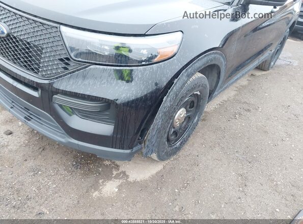 1FM5K8AB8LGA19241 2020 FORD POLICE INTERCEPTOR Black Widok z przodu