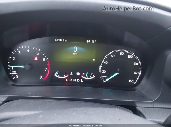 1FM5K8AB8LGA19241 2020 FORD POLICE INTERCEPTOR Black Widok tylnych siedzeń