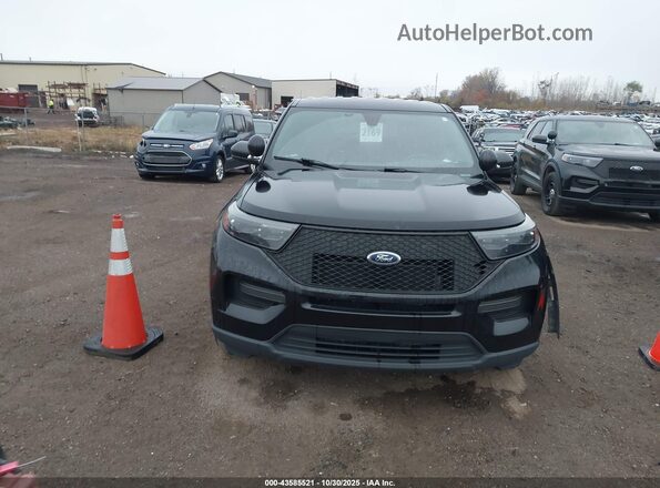 1FM5K8AB8LGA19241 2020 FORD POLICE INTERCEPTOR Black Widok zestawu wskaźników