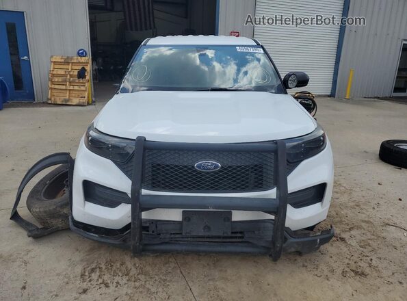 1FM5K8AB8LGB67812 2020 FORD FORD EXPLORER White Widok z przodu