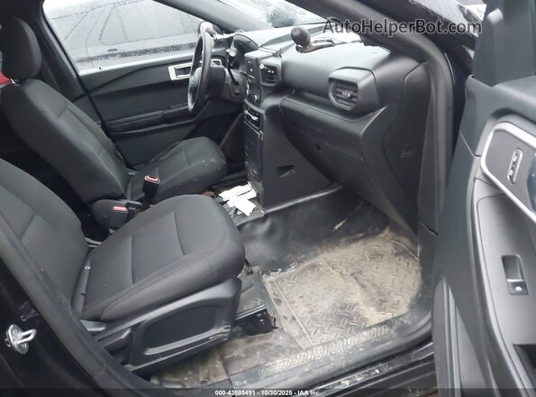 1FM5K8AB9MGA64867 2021 FORD POLICE INTERCEPTOR Black Vista interior delantera
