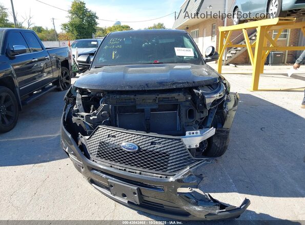 1FM5K8AB9NGA03763 2022 FORD POLICE INTERCEPTOR Black Вид щитка приладів
