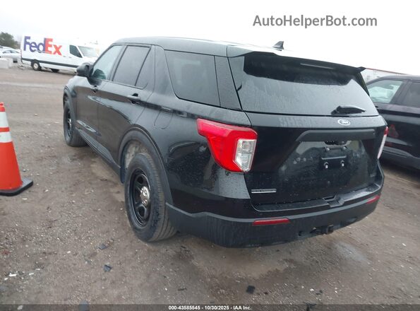 1FM5K8ABXMGA64862 2021 FORD POLICE INTERCEPTOR Black Հետևի ձախ