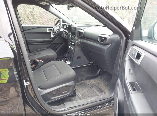 1FM5K8ABXSGA54183 2025 FORD POLICE INTERCEPTOR Black Front interior view