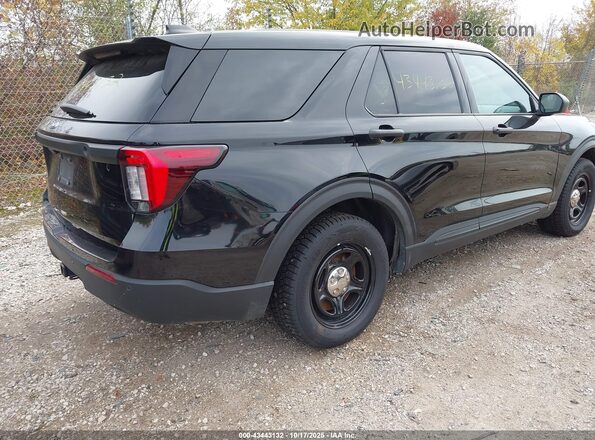 1FM5K8ABXSGA54183 2025 FORD POLICE INTERCEPTOR Black Rear right