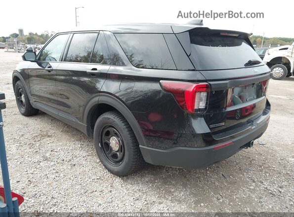 1FM5K8ABXSGA54183 2025 FORD POLICE INTERCEPTOR Black Rear left