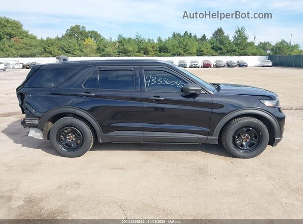 1FM5K8AC8LGC93838 2020 FORD POLICE INTERCEPTOR Black Панорамний вид салону 360°