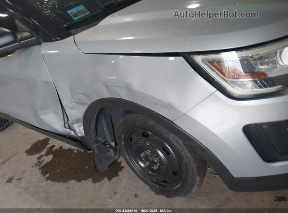 1FM5K8AR0GGC92726 2016 FORD POLICE INTERCEPTOR Gray Front view