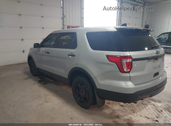1FM5K8AR0GGC92726 2016 FORD POLICE INTERCEPTOR Gray Rear left