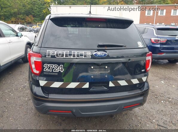 1FM5K8AR2JGA32724 2018 FORD POLICE INTERCEPTOR Black 