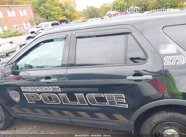 1FM5K8AR2JGA32724 2018 FORD POLICE INTERCEPTOR Black Widok wnętrza 360 stopni