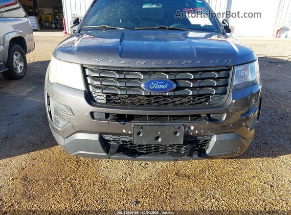 1FM5K8AT5GGA97104 2016 FORD POLICE INTERCEPTOR Gray 