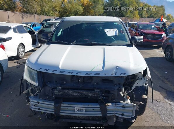 1FM5K8ATXGGC42119 2016 FORD UTILITY POLICE INTERCEPTOR Белый Вид задней части салона