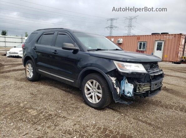 1FM5K8D82JGC27998 2018 FORD FORD EXPLORER Black Przód prawy