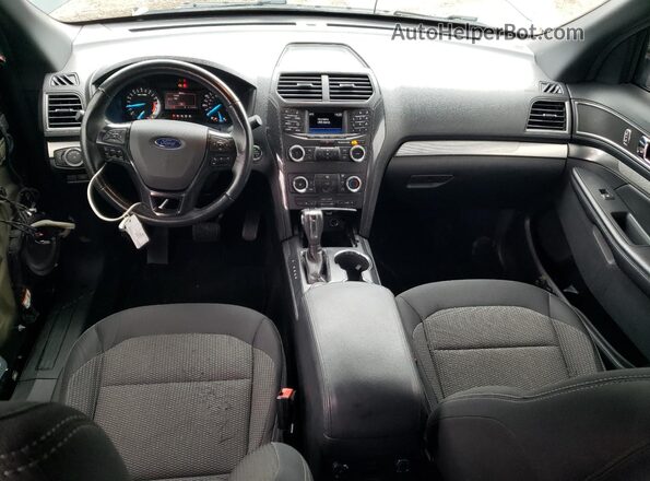 1FM5K8D82JGC27998 2018 FORD FORD EXPLORER Black Widok deski rozdzielczej