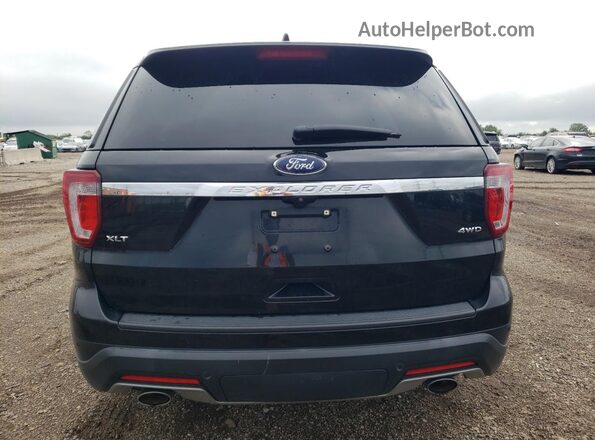 1FM5K8D82JGC27998 2018 FORD FORD EXPLORER Black Widok z tyłu