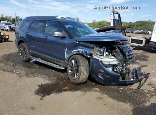 1FM5K8D84JGC38274 2018 FORD FORD EXPLORER Blue 