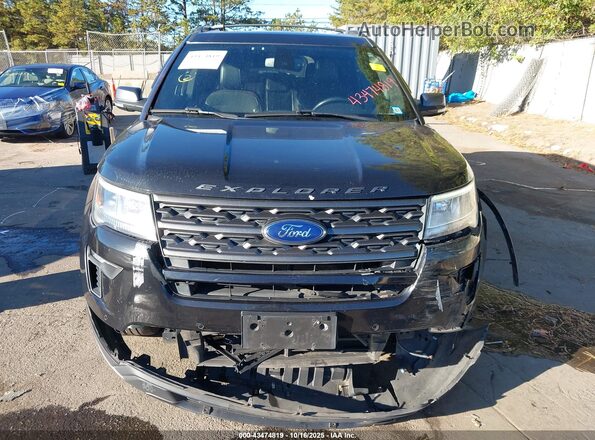 1FM5K8D88KGA74870 2019 FORD FORD EXPLORER Black Widok zestawu wskaźników