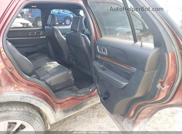 1FM5K8F81JGA99072 2018 FORD FORD EXPLORER Brown 