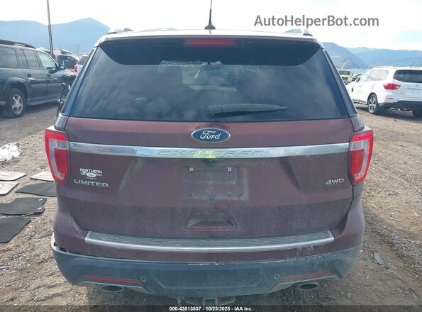 1FM5K8F81JGA99072 2018 FORD FORD EXPLORER Brown 