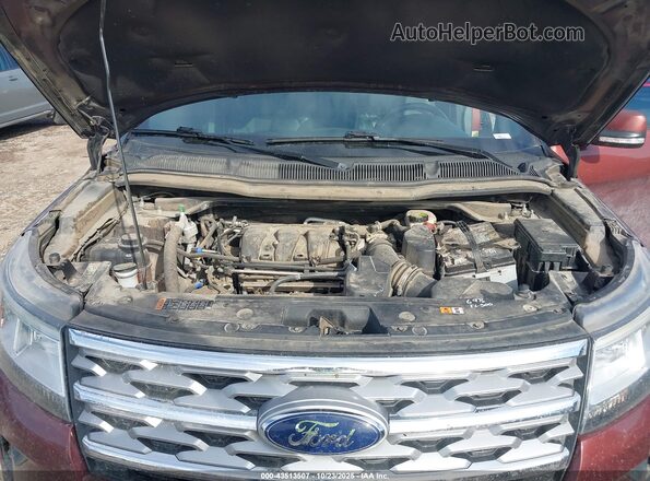 1FM5K8F81JGA99072 2018 FORD FORD EXPLORER Brown 