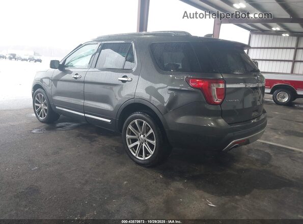 1FM5K8F86HGA18268 2017 FORD FORD EXPLORER Серый Задняя левая четверть