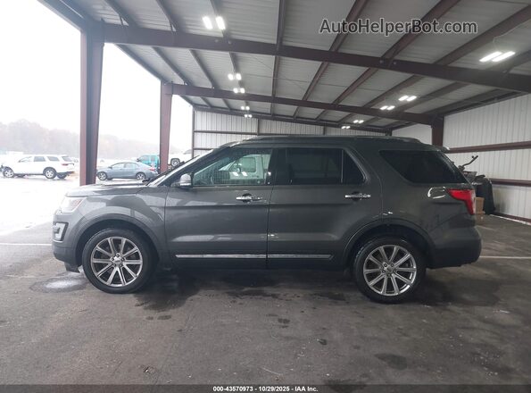 1FM5K8F86HGA18268 2017 FORD FORD EXPLORER Серый Панорамный вид салона 360°