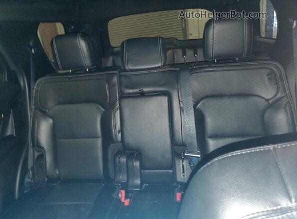 1FM5K8F88HGC58969 2017 FORD FORD EXPLORER Black უკანა სავარძლების ხედი