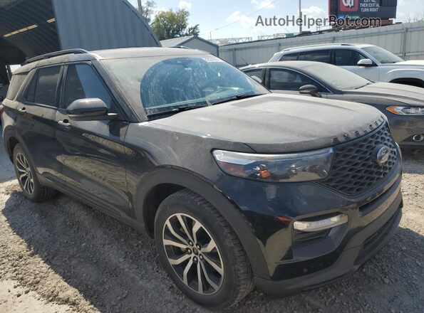 1FM5K8GC2LGA04377 2020 FORD FORD EXPLORER Black Przód prawy