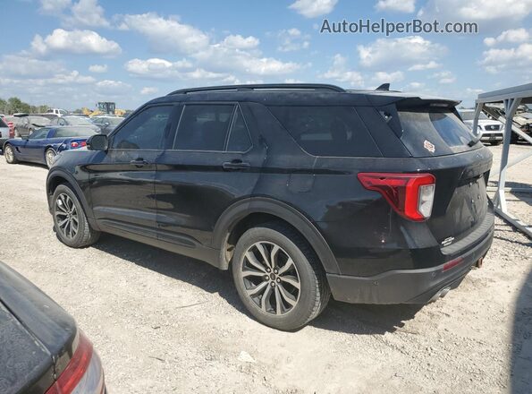 1FM5K8GC2LGA04377 2020 FORD FORD EXPLORER Black Tył lewy
