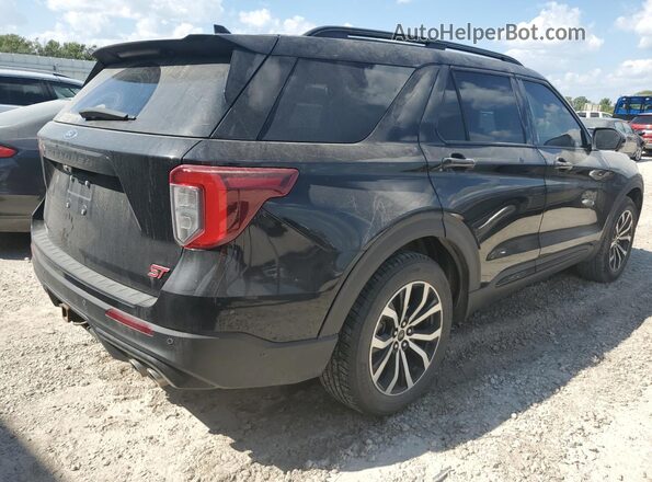 1FM5K8GC2LGA04377 2020 FORD FORD EXPLORER Black Tył prawy
