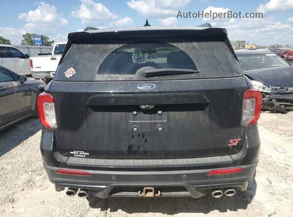 1FM5K8GC2LGA04377 2020 FORD FORD EXPLORER Black Widok z tyłu