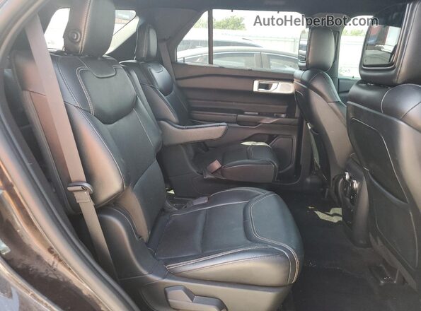 1FM5K8GC2LGA04377 2020 FORD FORD EXPLORER Black Widok wnętrza z tyłu