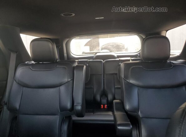 1FM5K8GC2LGA04377 2020 FORD FORD EXPLORER Black Widok tylnych siedzeń