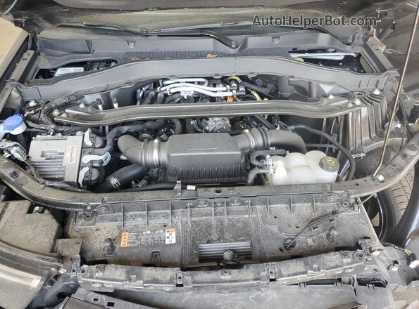 1FM5K8GC3NGC49904 2022 FORD FORD EXPLORER Black Vista del compartimento del motor