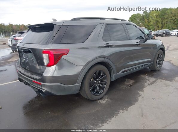 1FM5K8GC5LGB26232 2020 FORD FORD EXPLORER Gray უკანა მარჯვენა