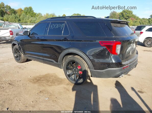 1FM5K8GC5LGC44877 2020 FORD FORD EXPLORER Black Trasero izquierdo